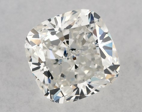 GIA 0.50 Carat H-VS2 Ideal Cut Cushion Modified Diamond